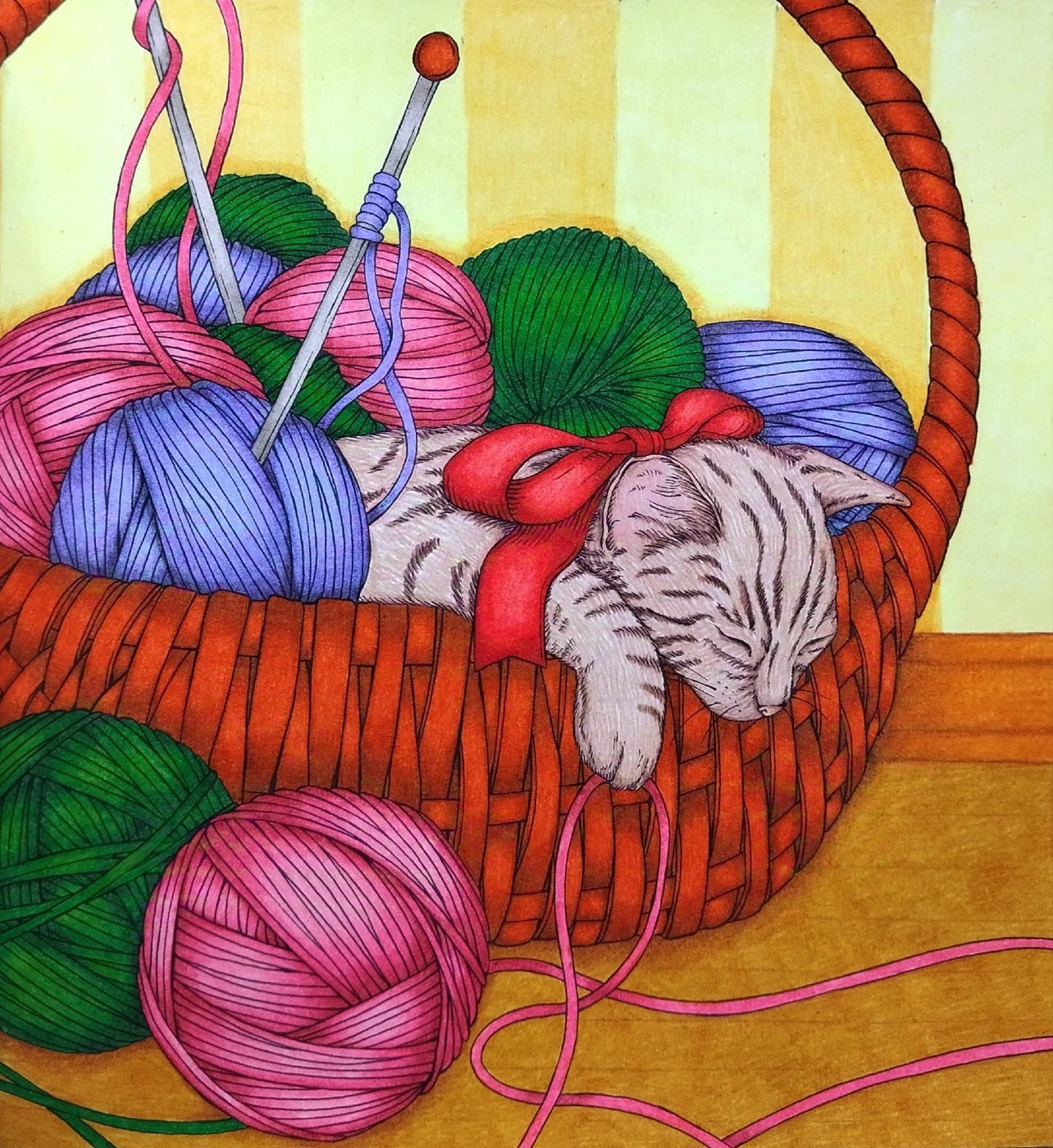 Работа от Daria_colloring_hobby