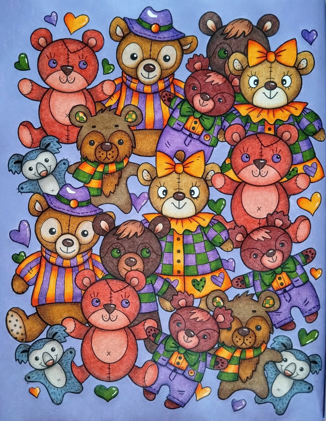 Работа от Daria_coloring_hobby