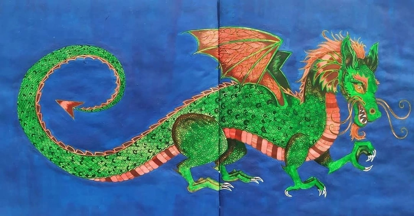 Работа от Daria_colloring_hobby