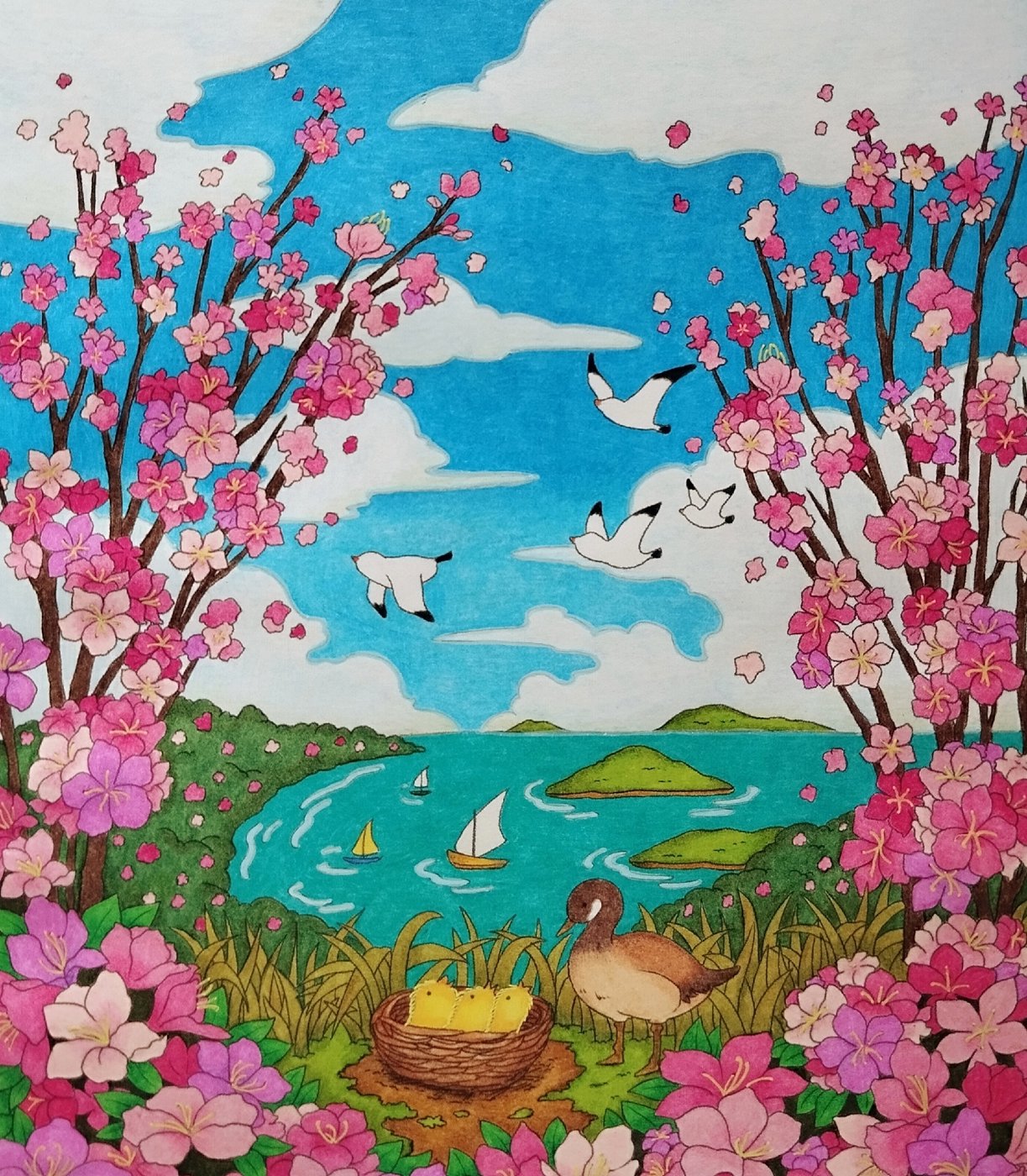 Работа от Daria_colloring_hobby