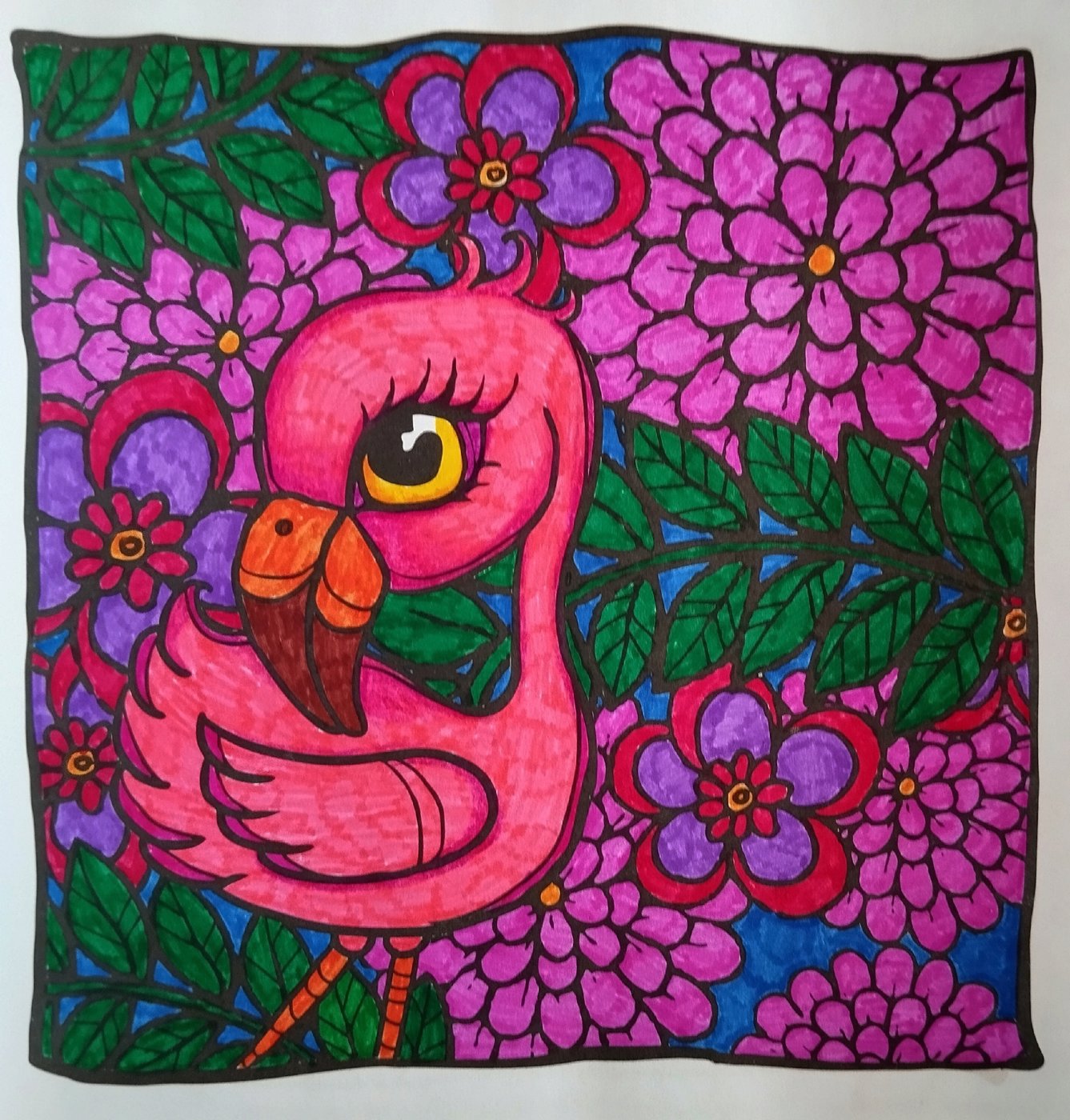 Работа от Daria_coloring_hobby