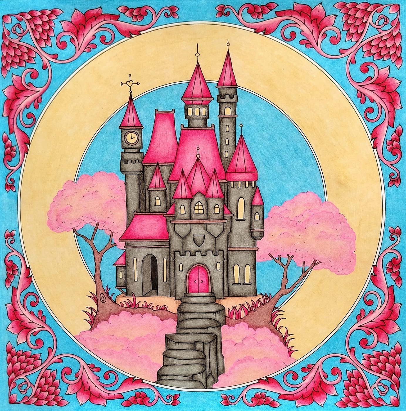 Работа от Daria_coloring_hobby