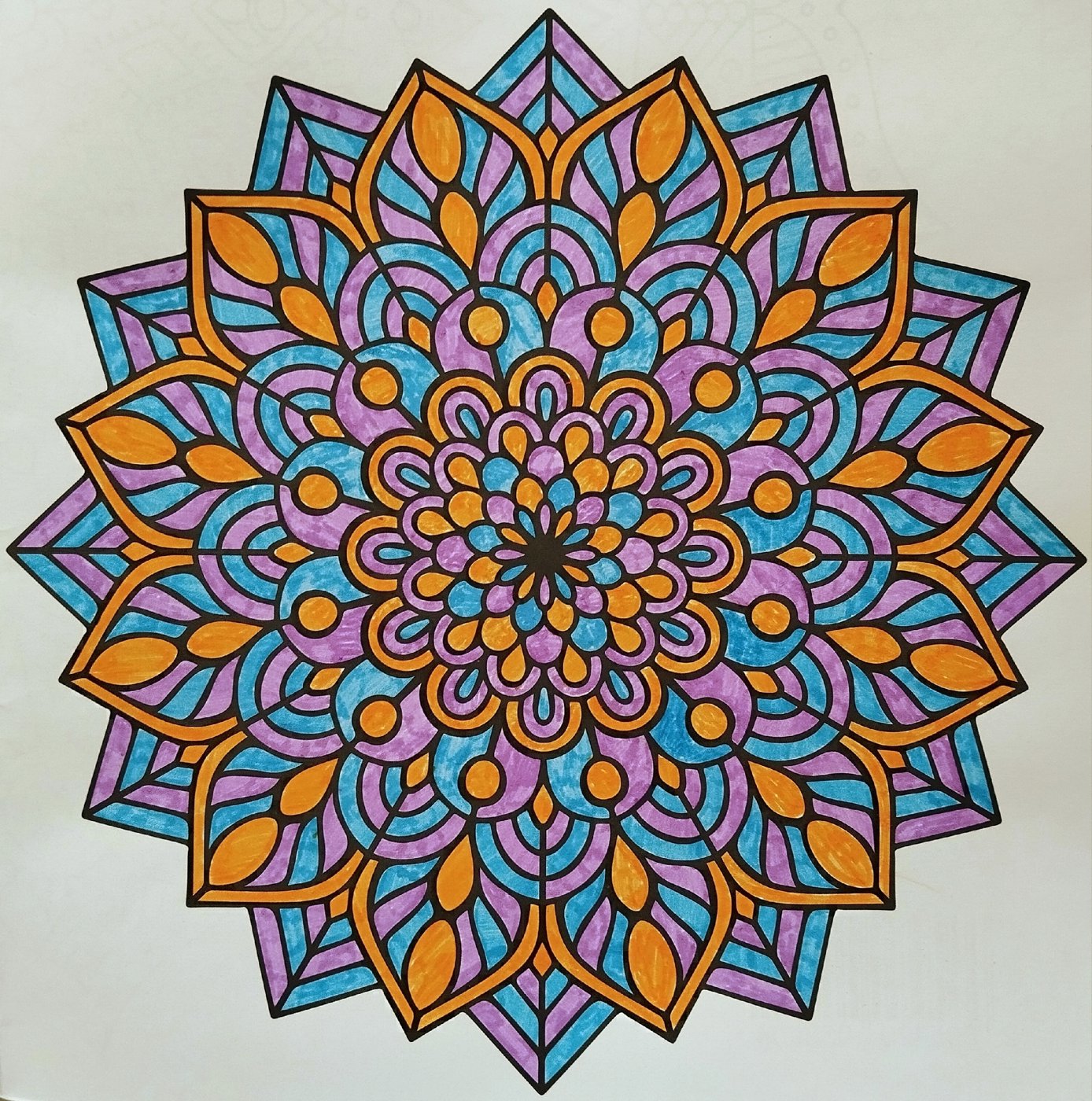 Работа от Daria_coloring_hobby