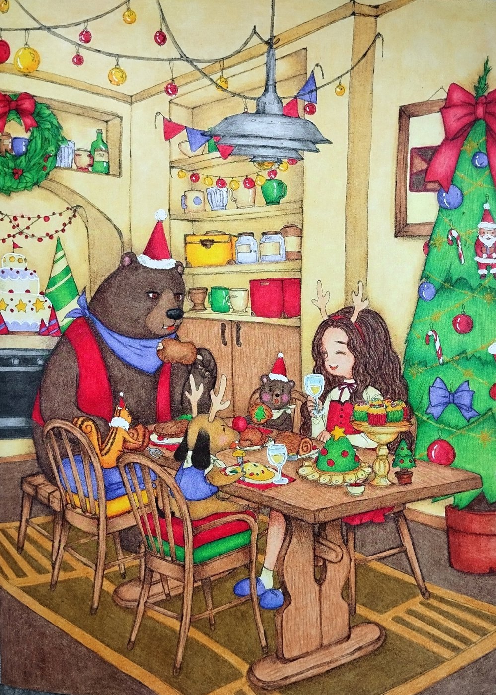 Работа от Daria_colloring_hobby