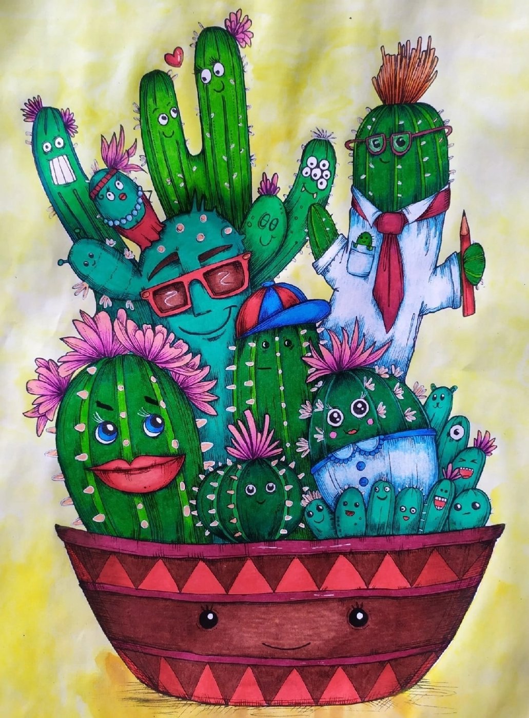 Работа от Daria_colloring_hobby