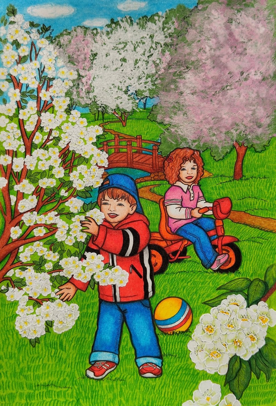 Работа от Daria_colloring_hobby