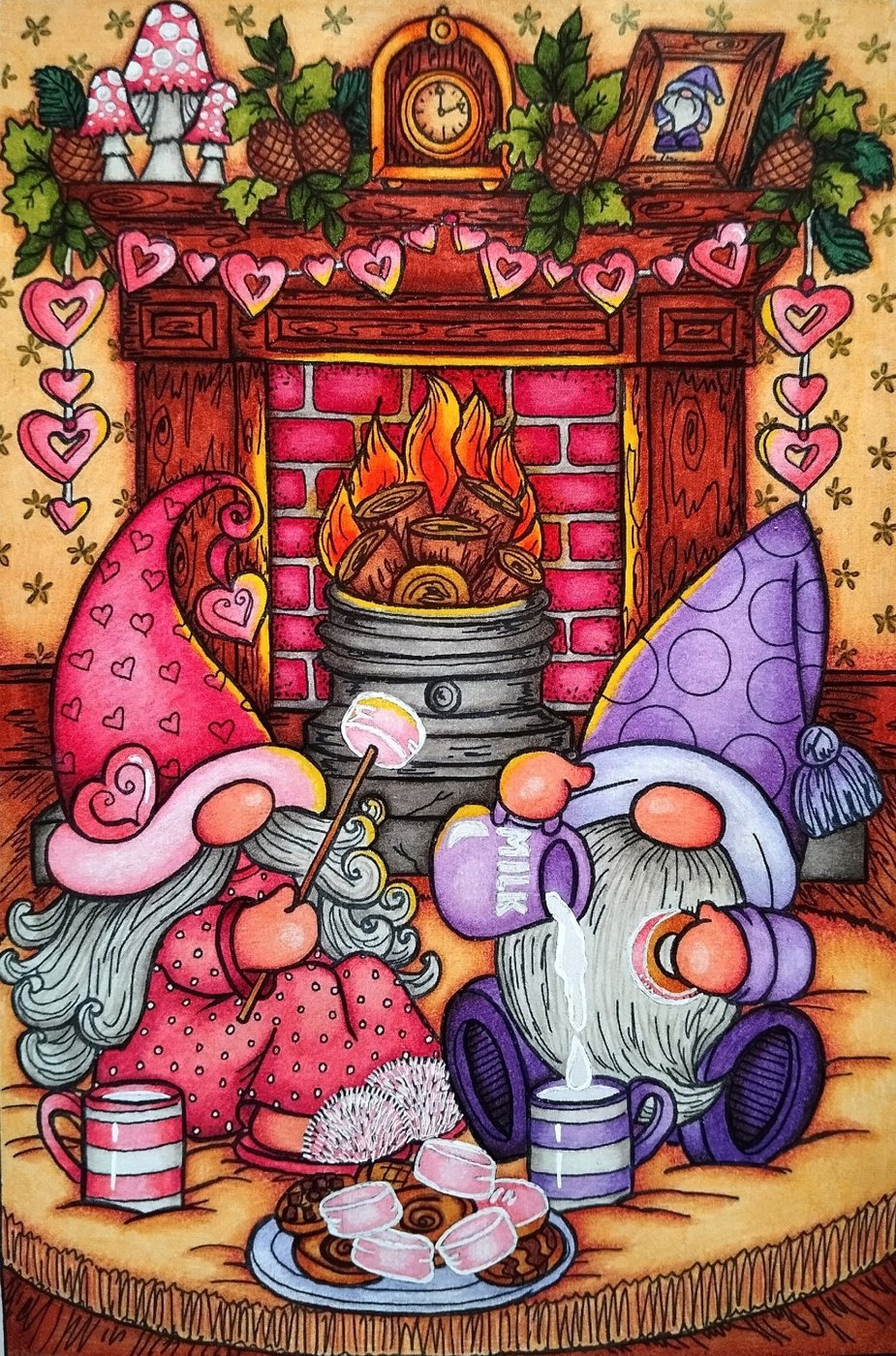 Работа от Daria_colloring_hobby