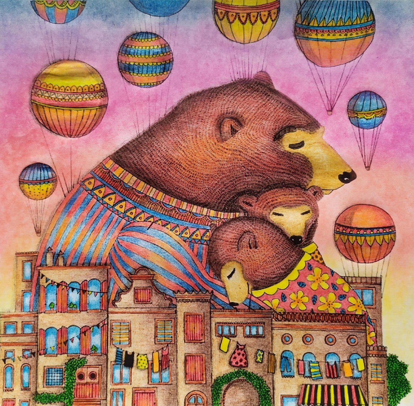 Работа от Daria_colloring_hobby