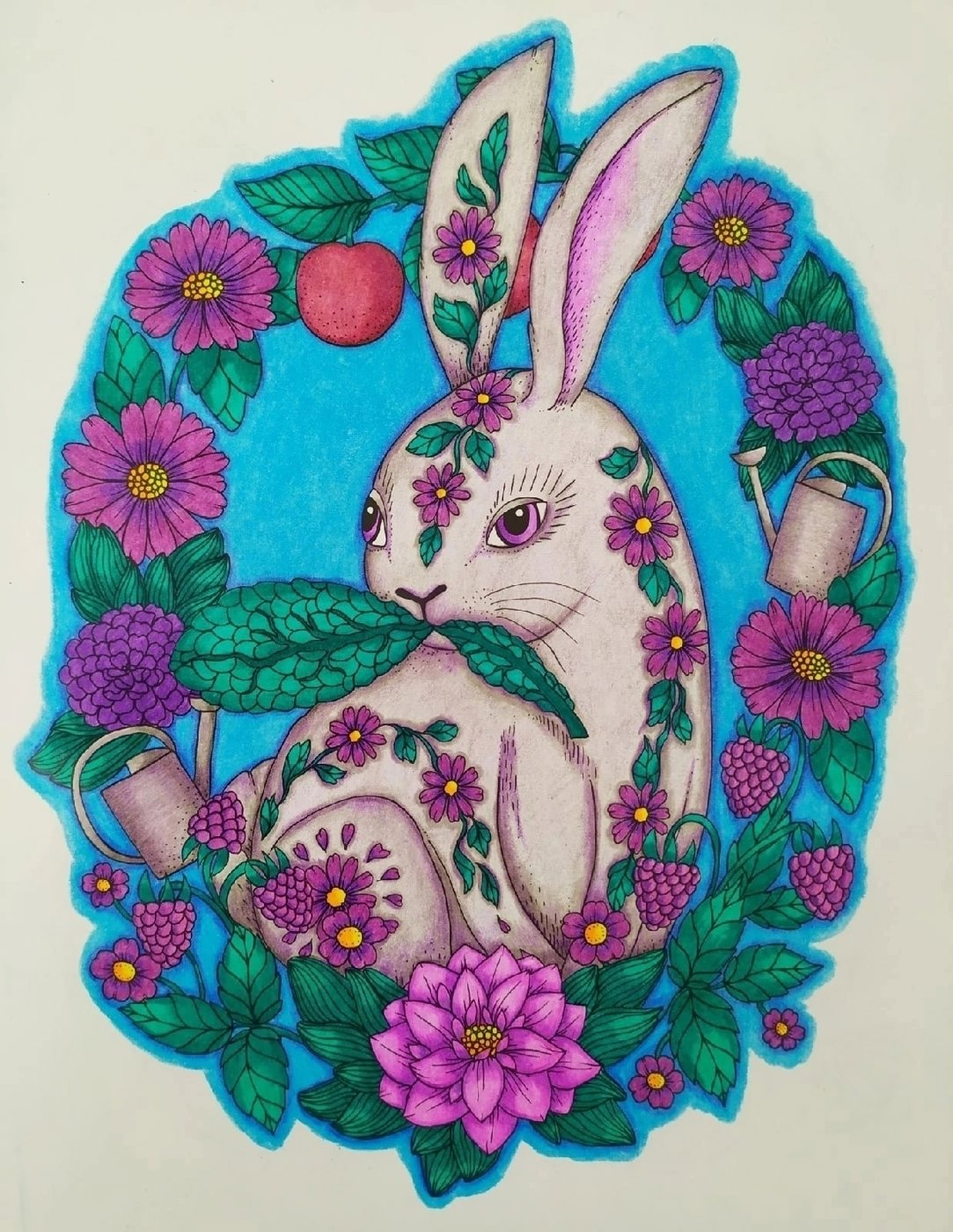 Работа от Daria_coloring_hobby