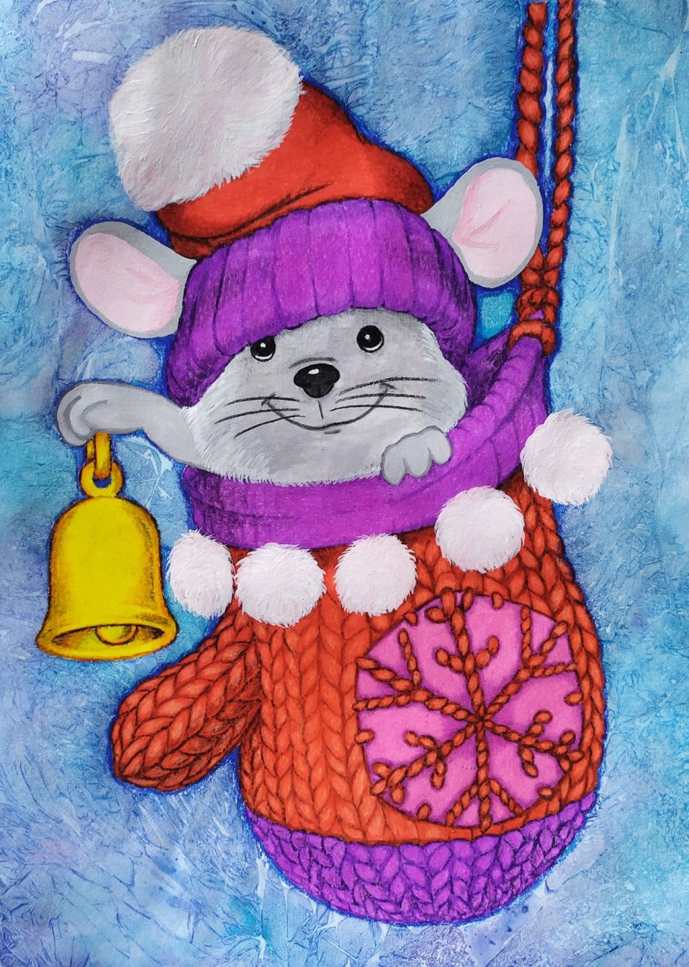 Работа от Daria_colloring_hobby