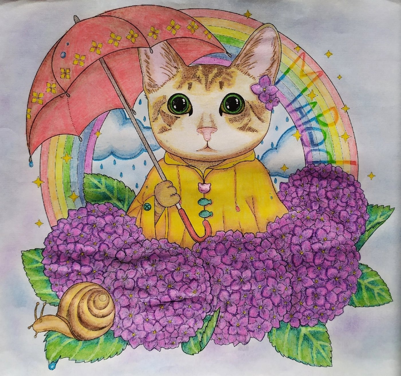 Работа от Daria_colloring_hobby