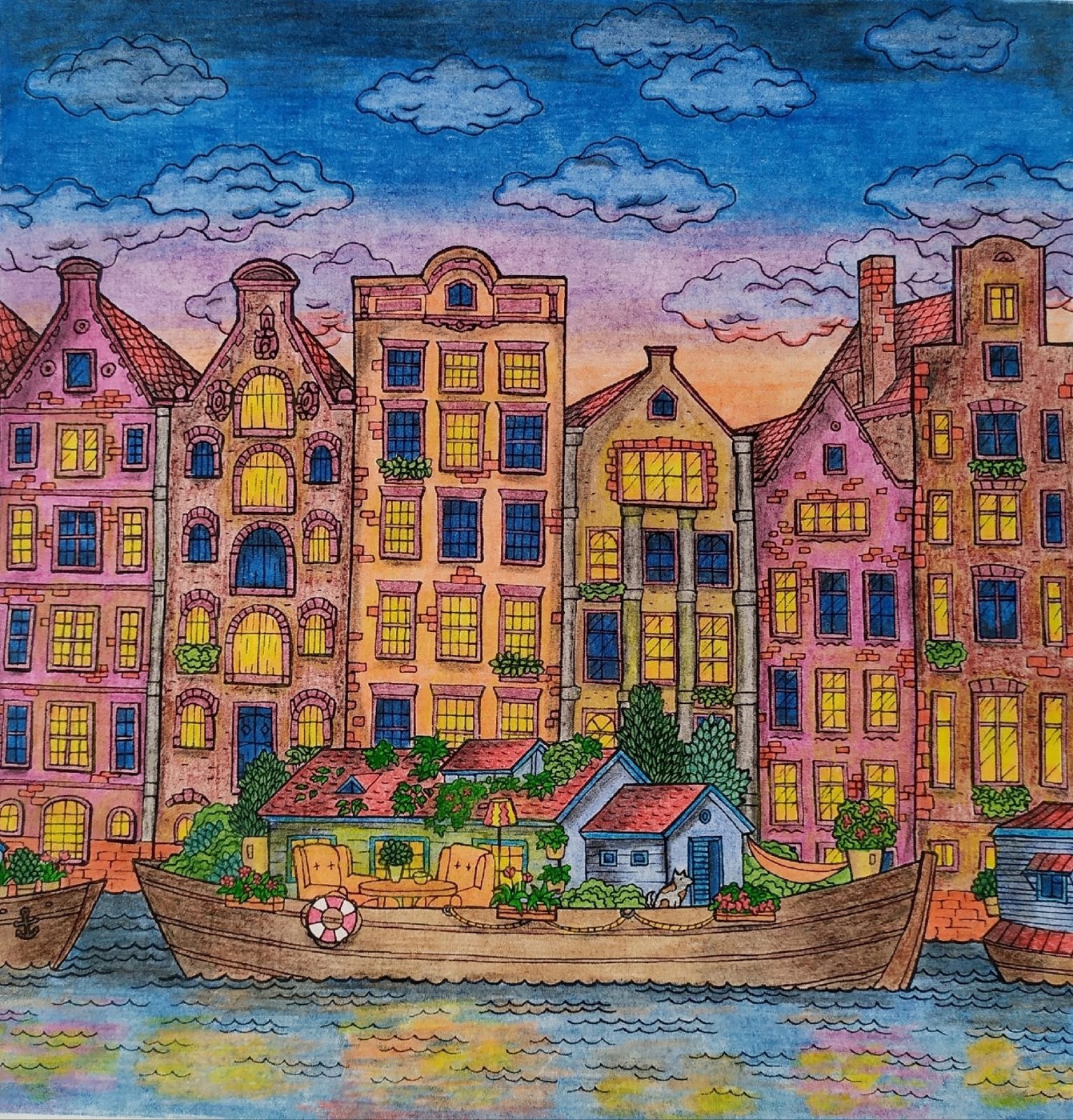 Работа от Daria_colloring_hobby