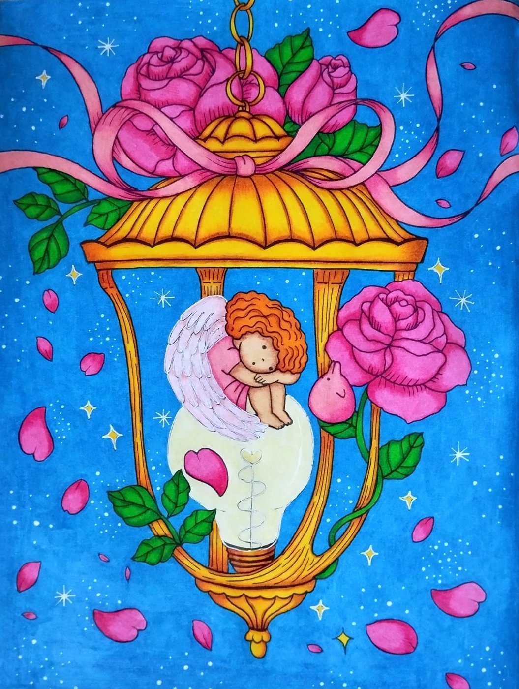 Работа от Daria_colloring_hobby