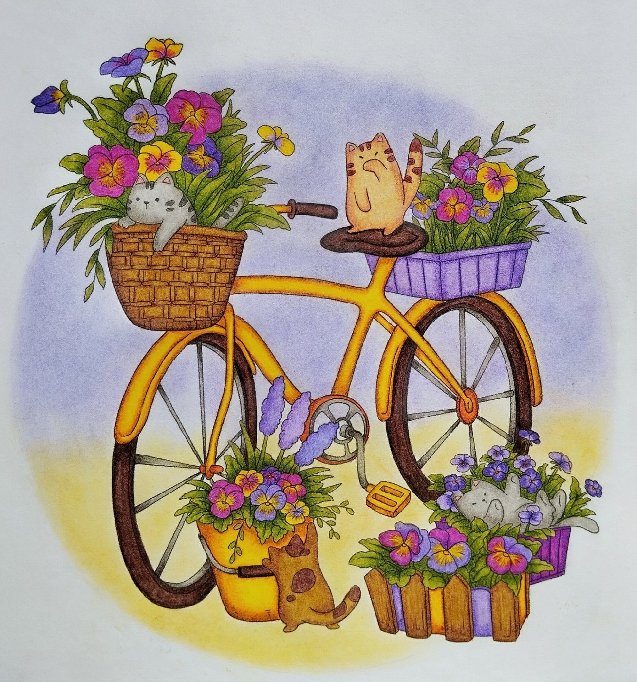 Работа от Daria_colloring_hobby