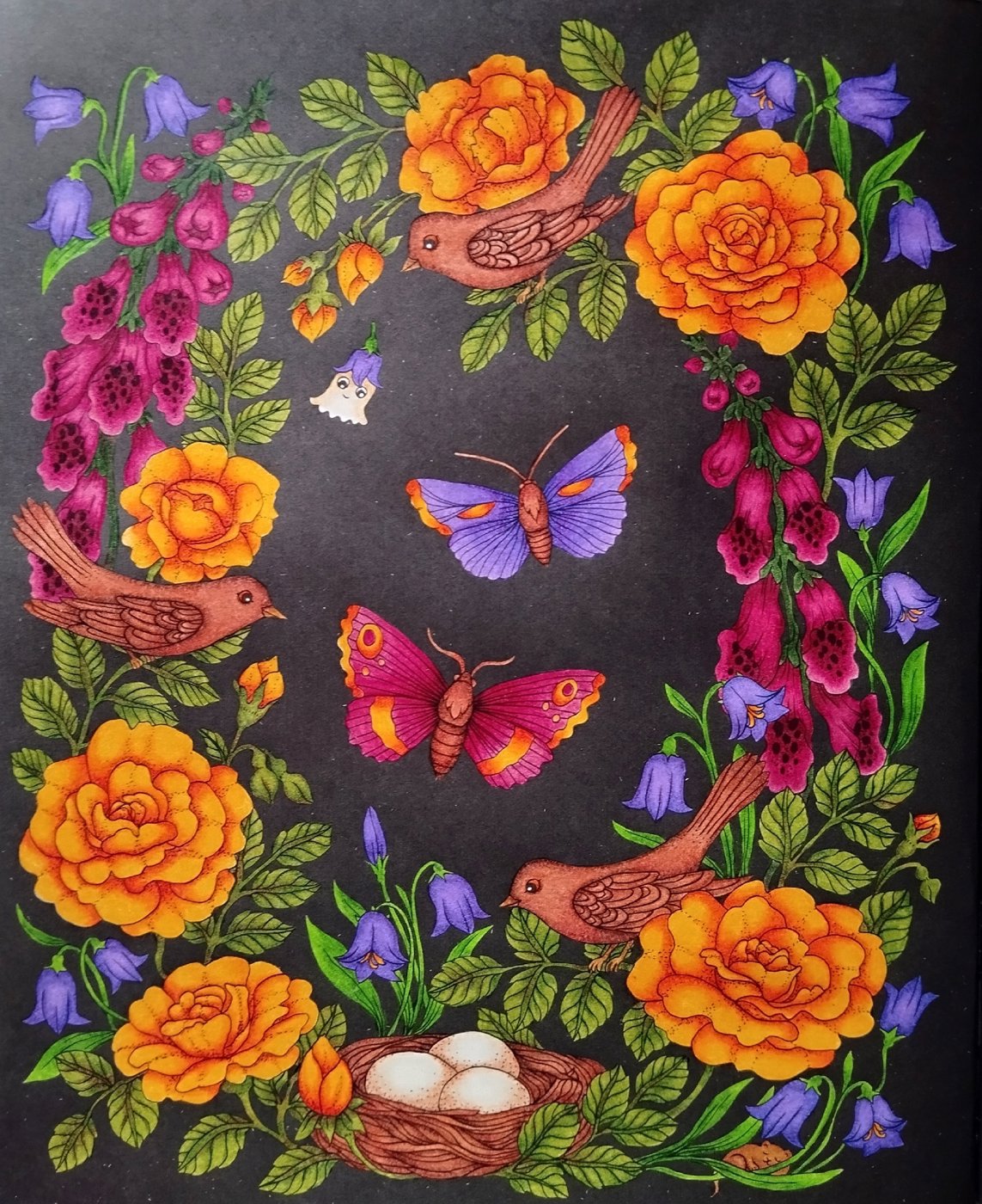 Работа от Daria_coloring_hobby