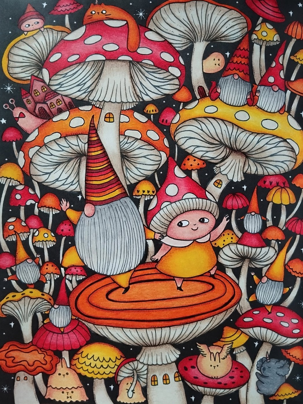 Работа от Daria_colloring_hobby