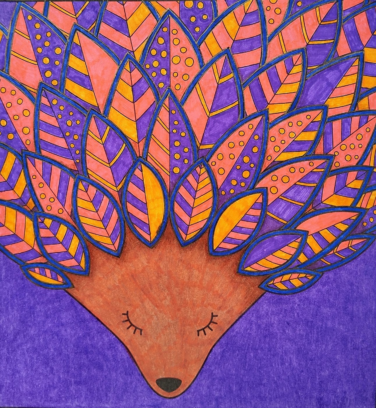Работа от Daria_coloring_hobby