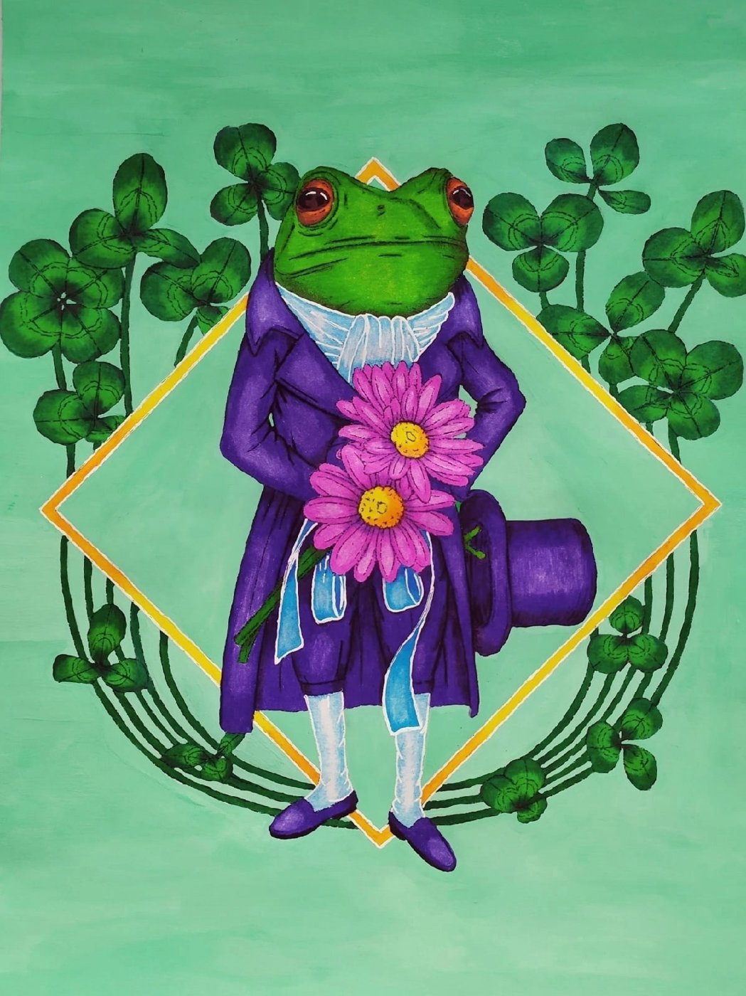 Работа от Daria_colloring_hobby