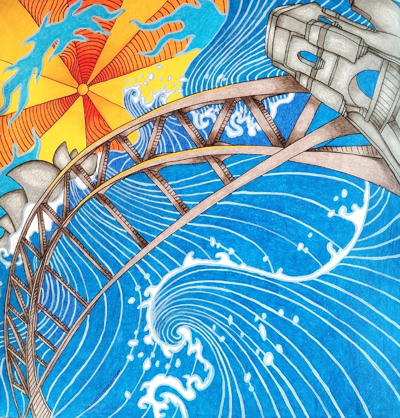 Работа от Daria_colloring_hobby