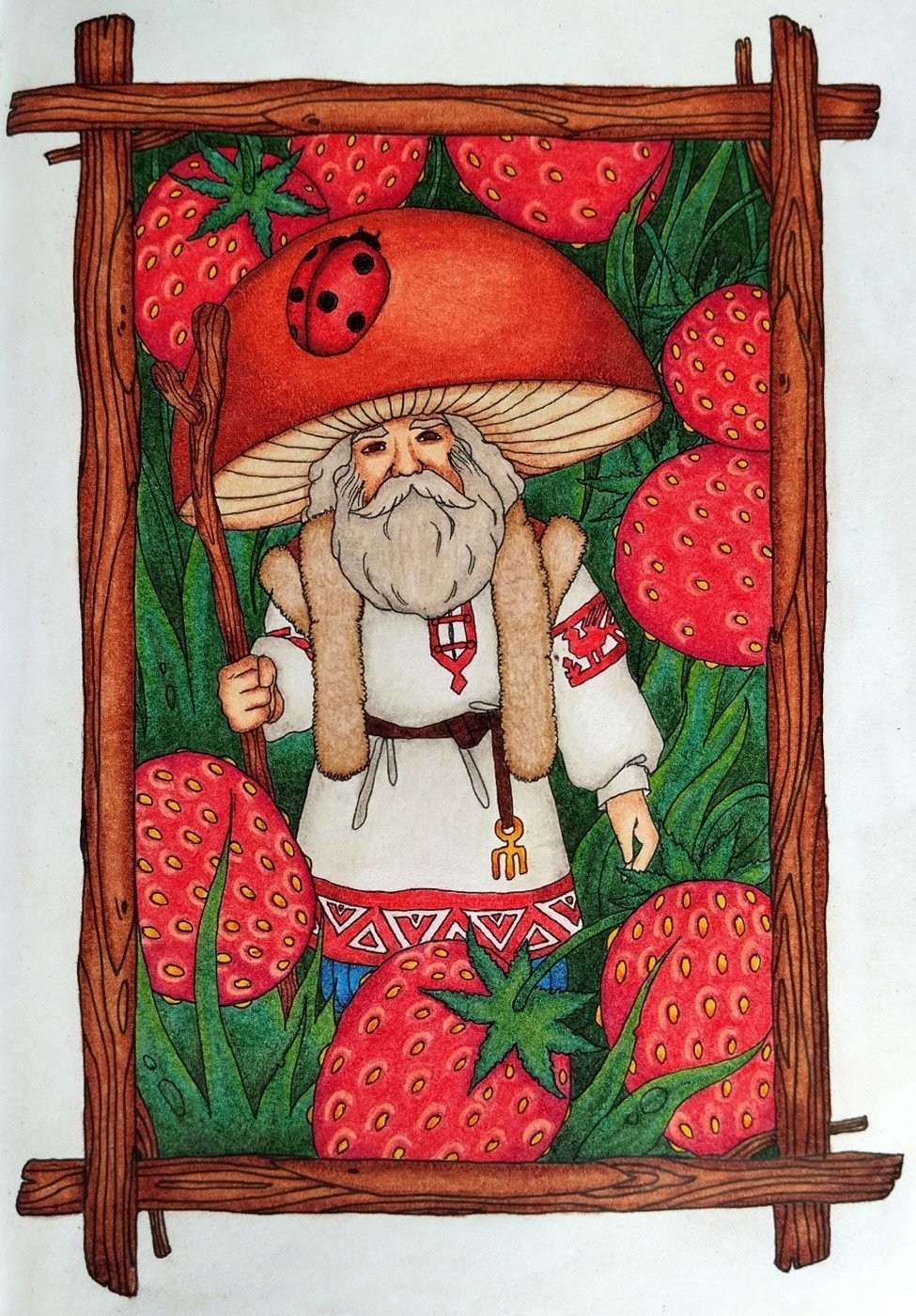 Работа от Daria_colloring_hobby