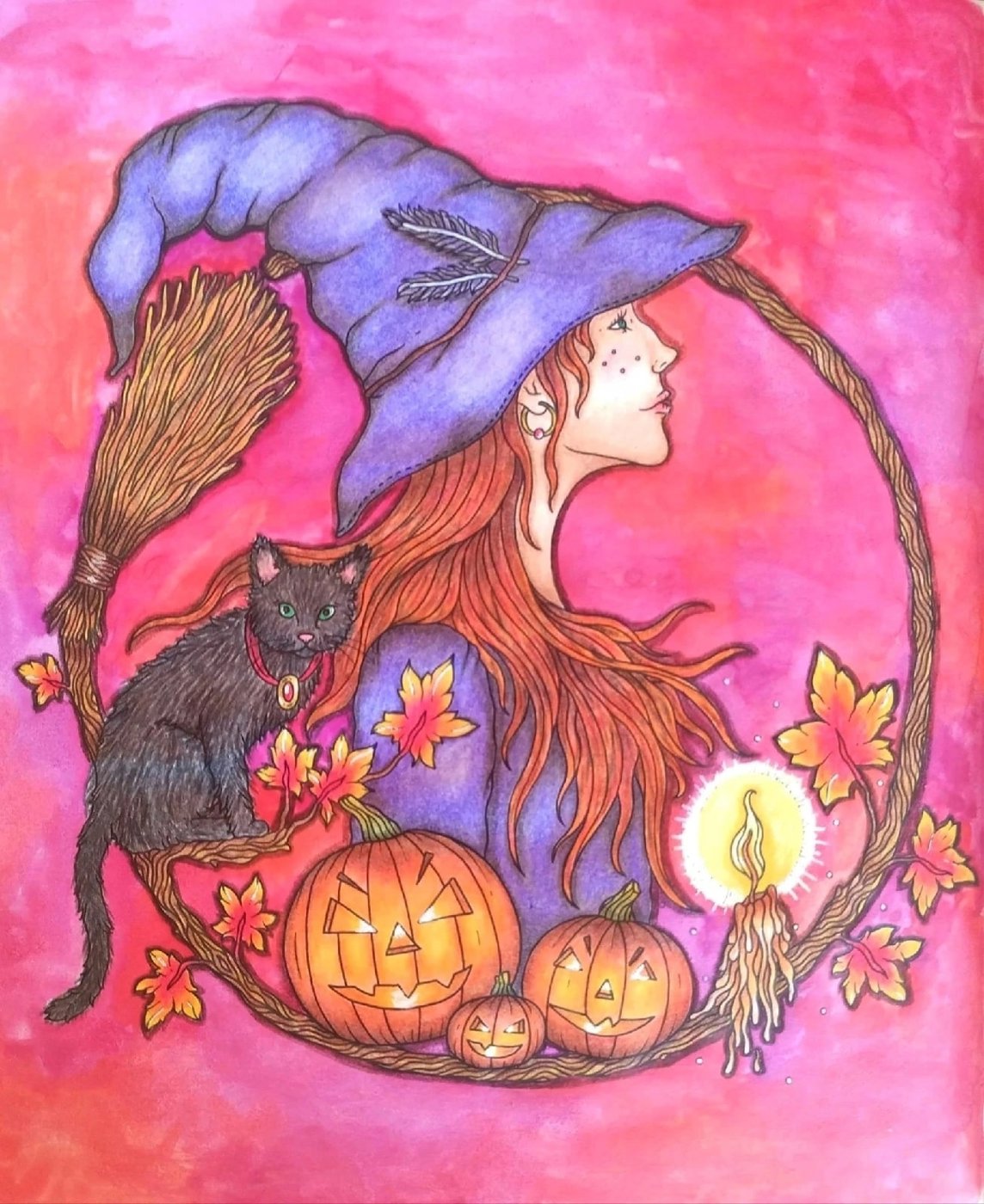 Работа от Daria_coloring_hobby