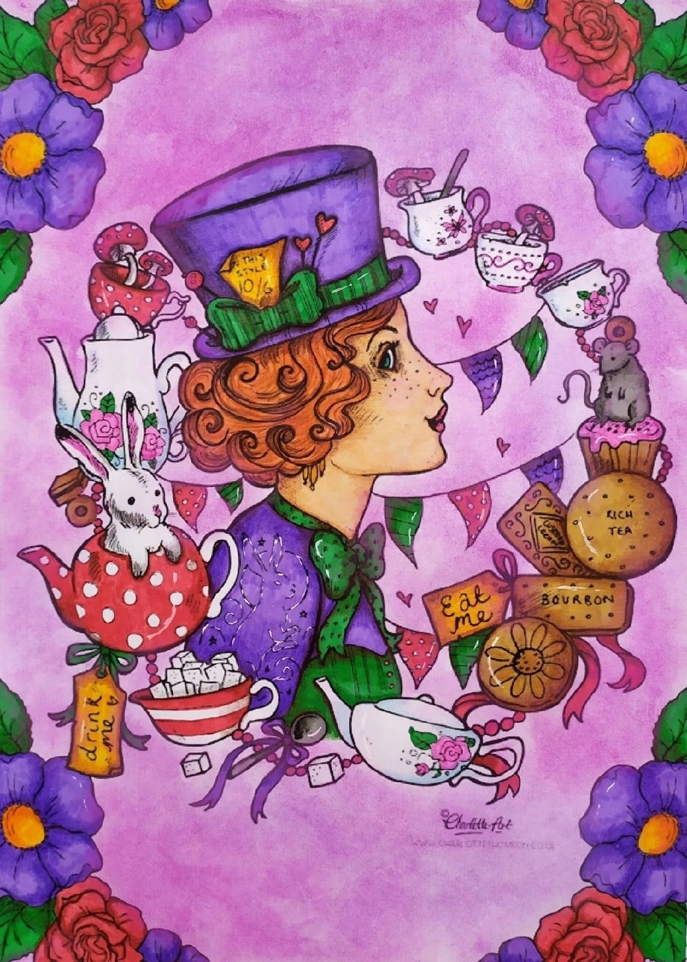 Работа от Daria_colloring_hobby