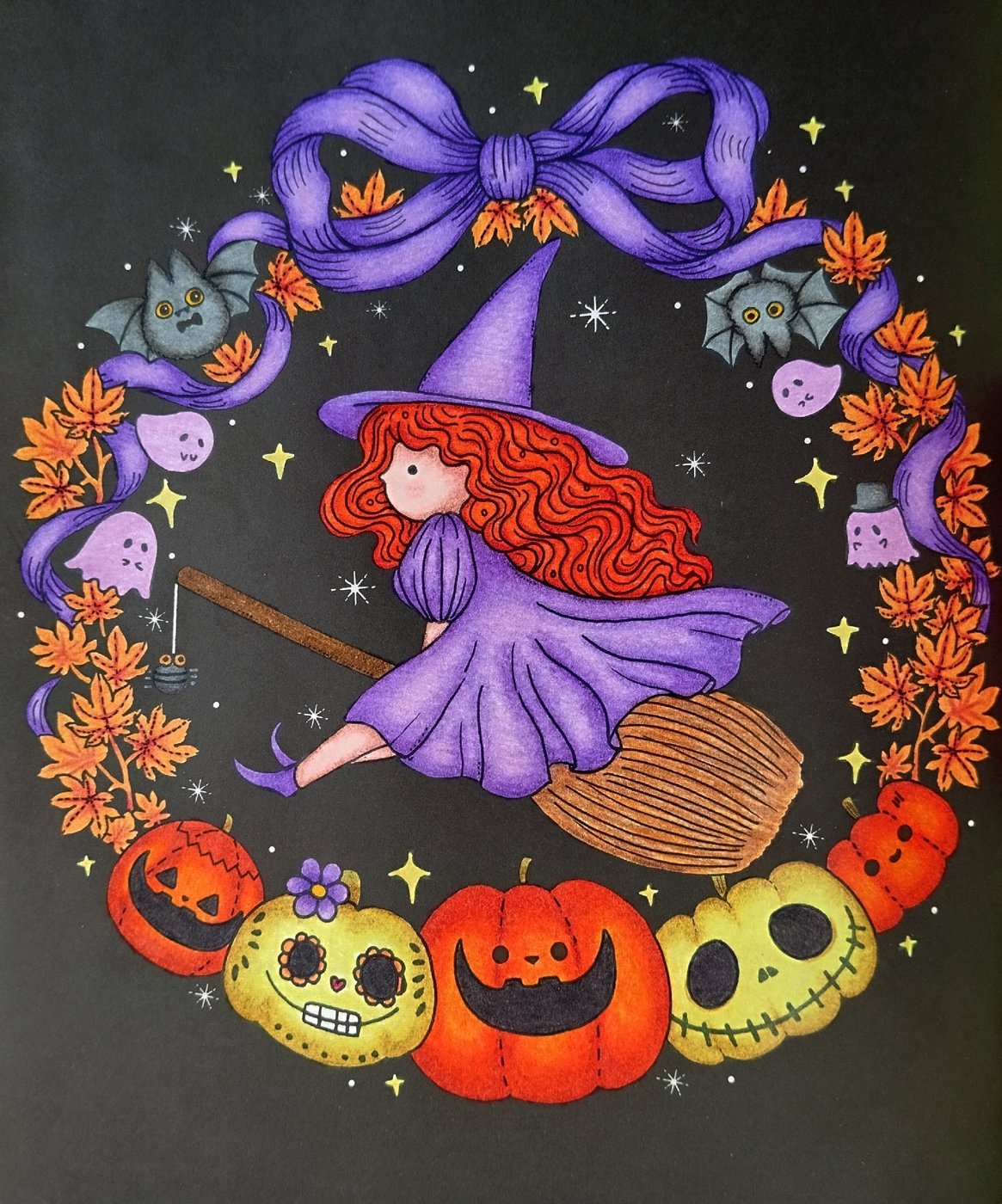 Работа от Daria_colloring_hobby