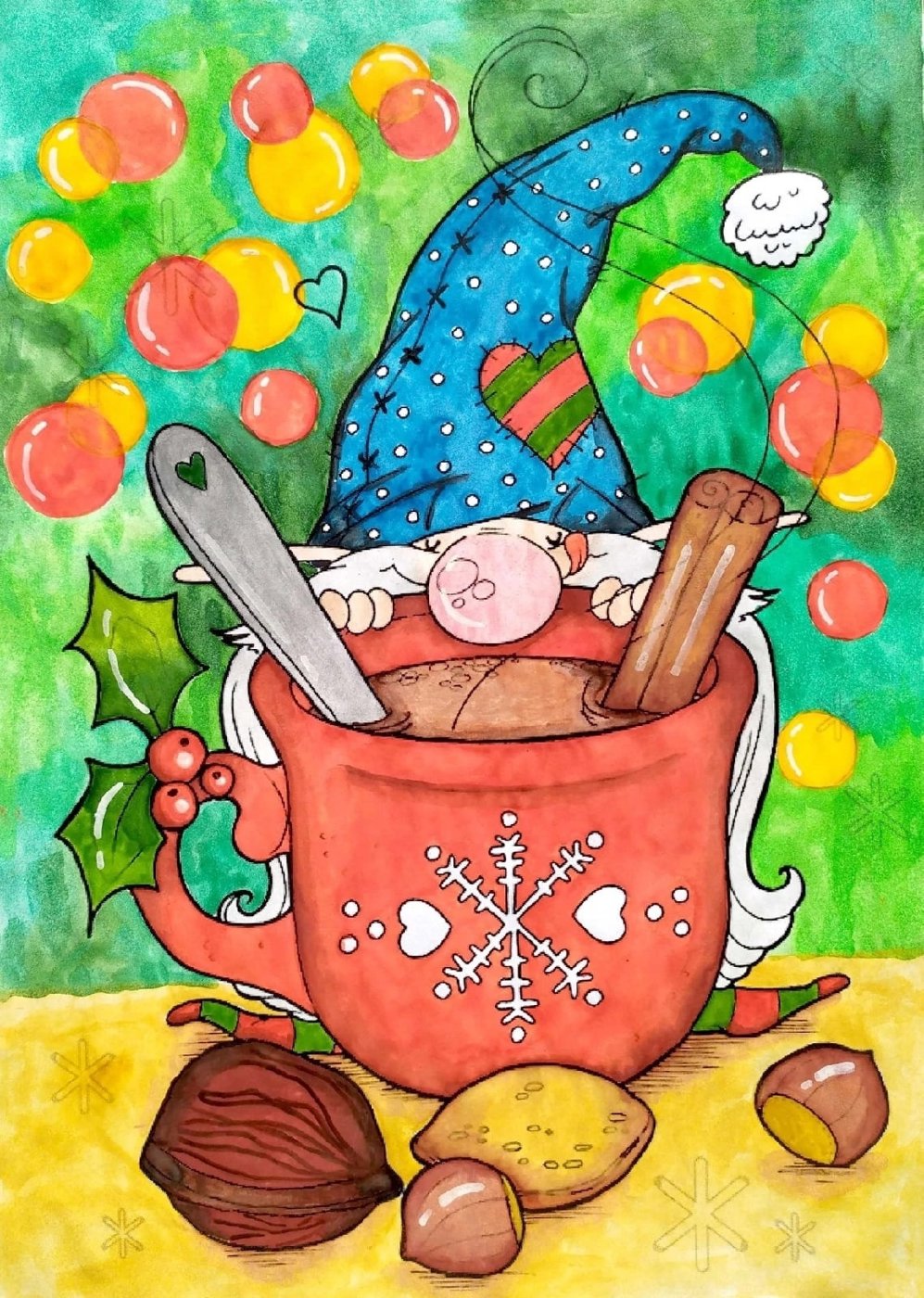 Работа от Daria_colloring_hobby