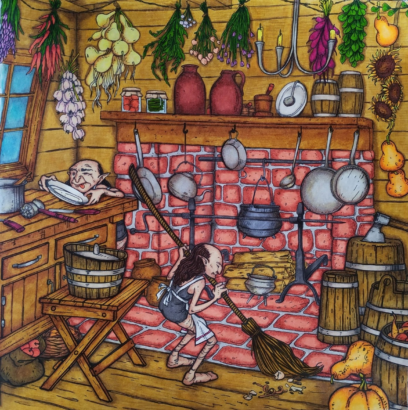 Работа от Daria_colloring_hobby