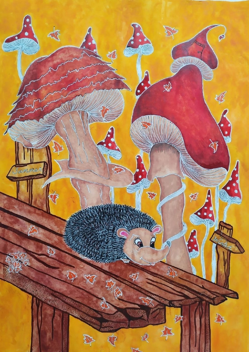 Работа от Daria_colloring_hobby