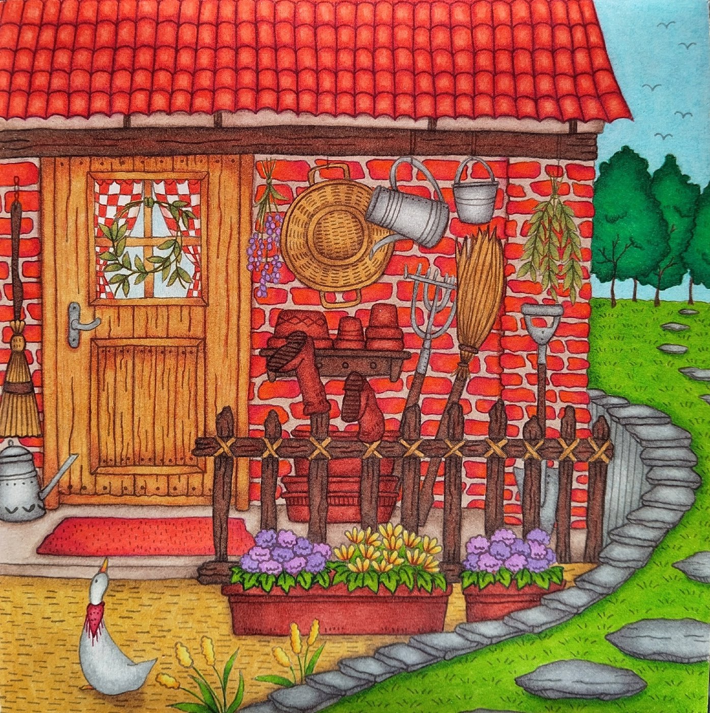 Работа от Daria_colloring_hobby