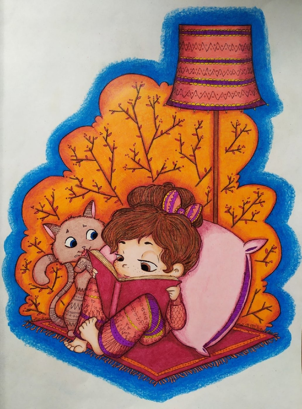 Работа от Daria_colloring_hobby