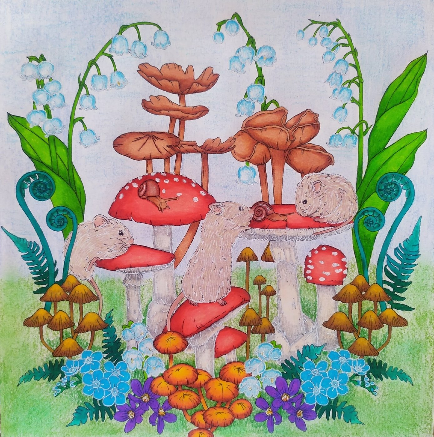 Работа от Daria_colloring_hobby