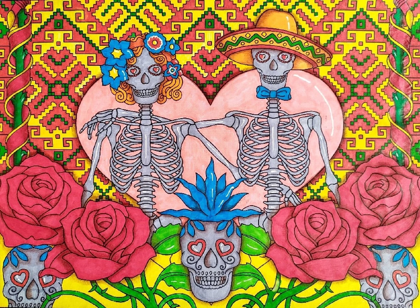 Работа от Daria_colloring_hobby