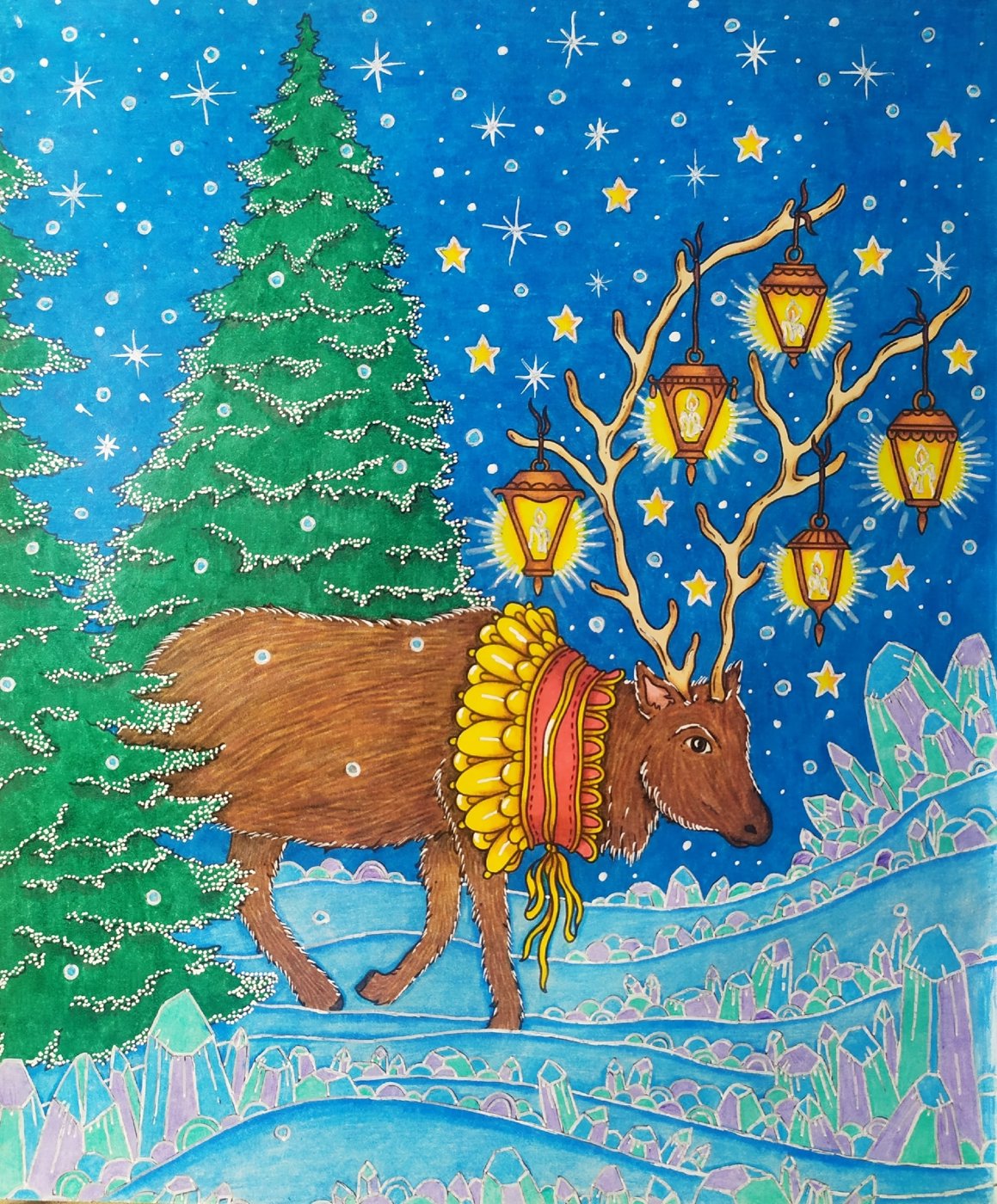 Работа от Daria_coloring_hobby