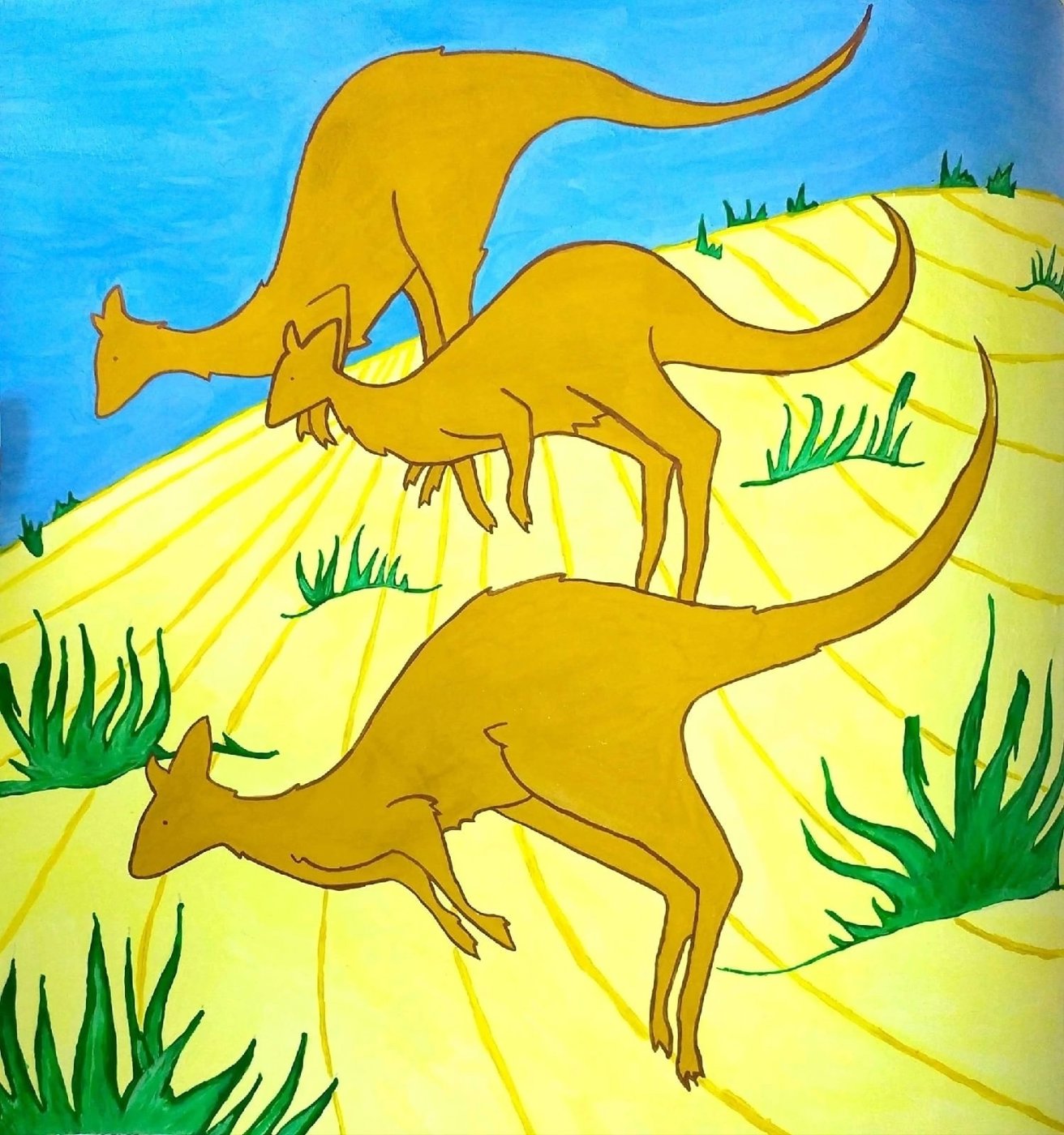 Работа от Daria_colloring_hobby