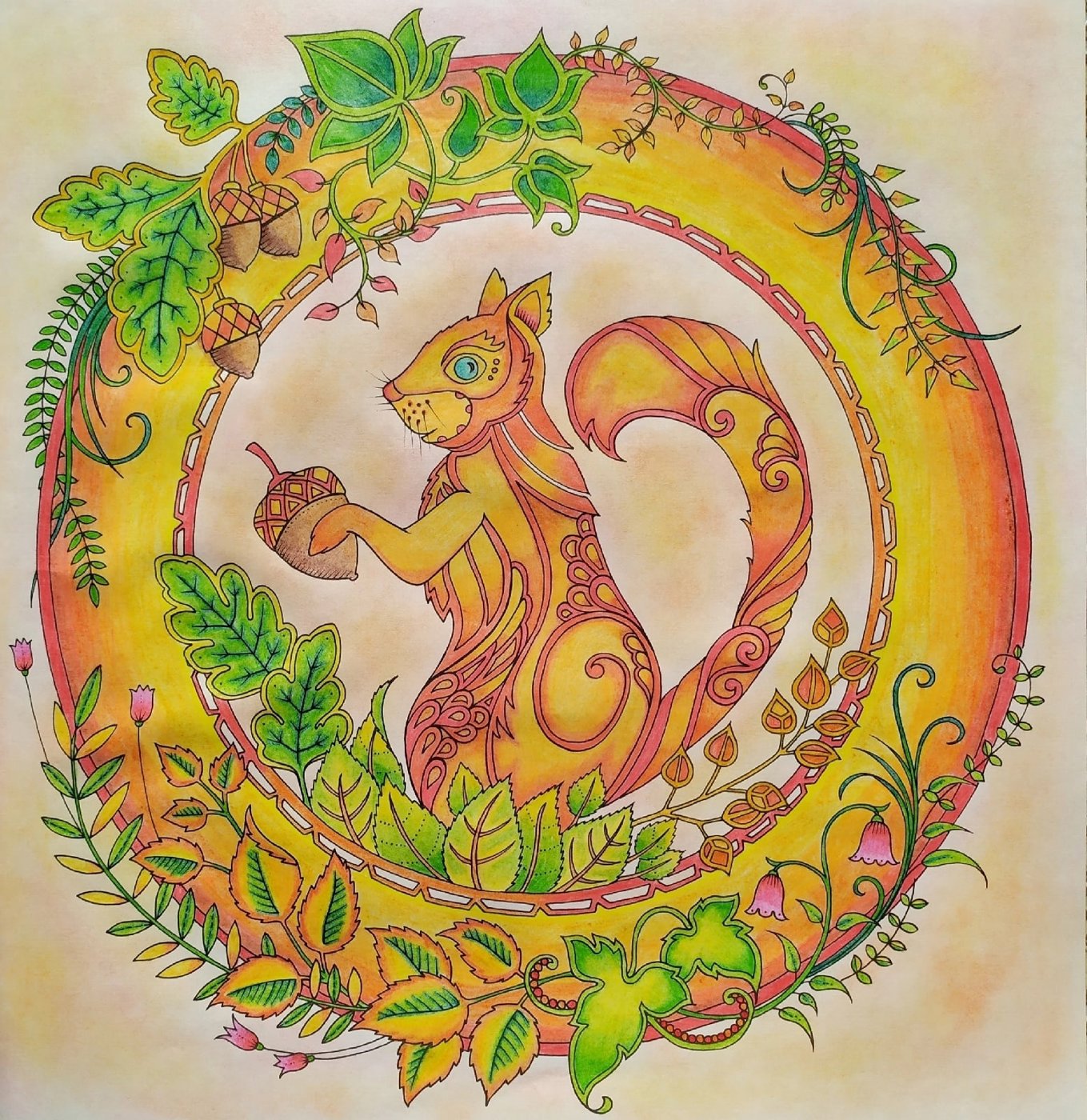 Работа от Daria_colloring_hobby