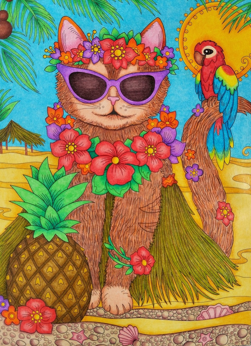 Работа от Daria_colloring_hobby