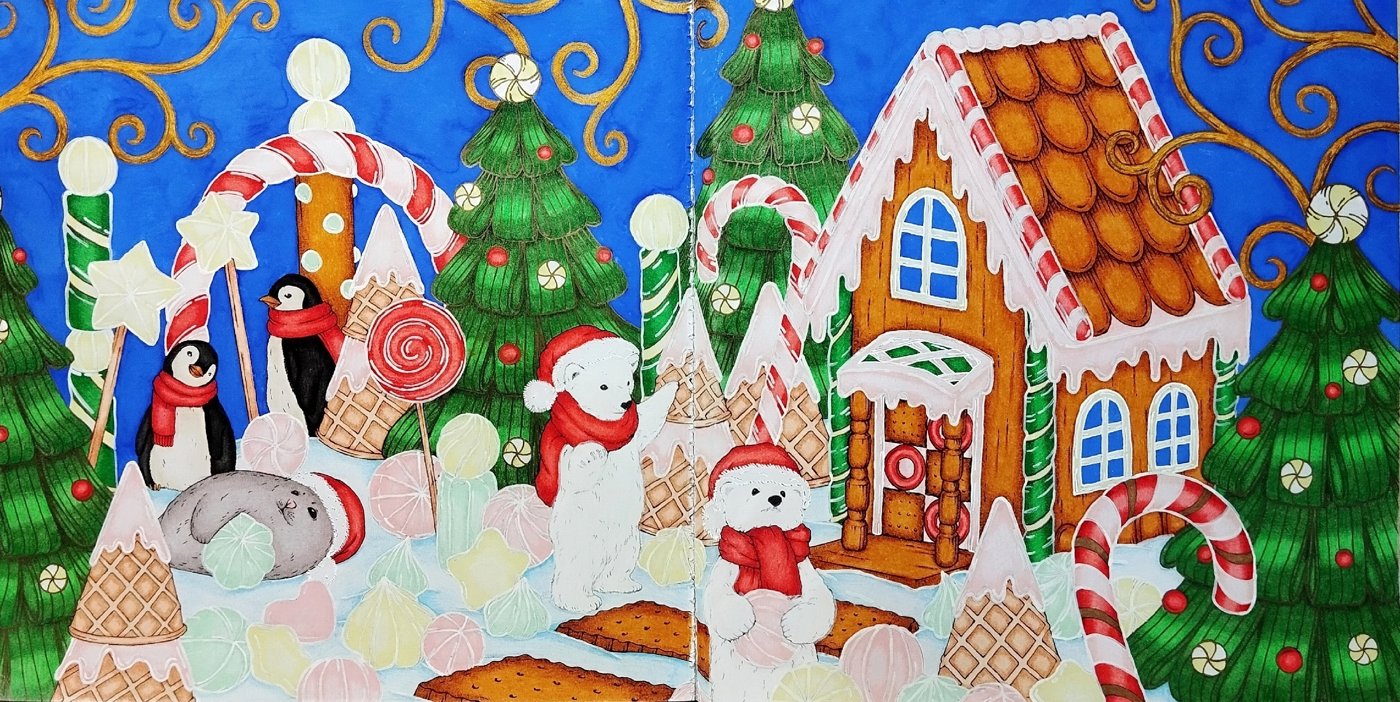 Работа от Daria_colloring_hobby