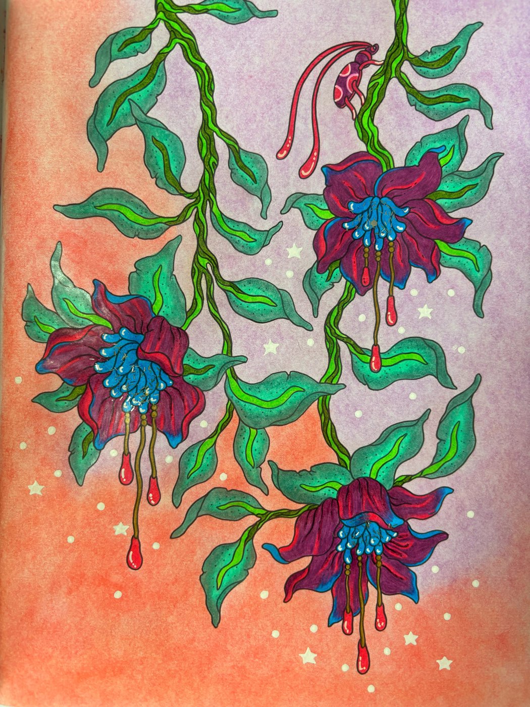 Сумеречные цветы от Aliya