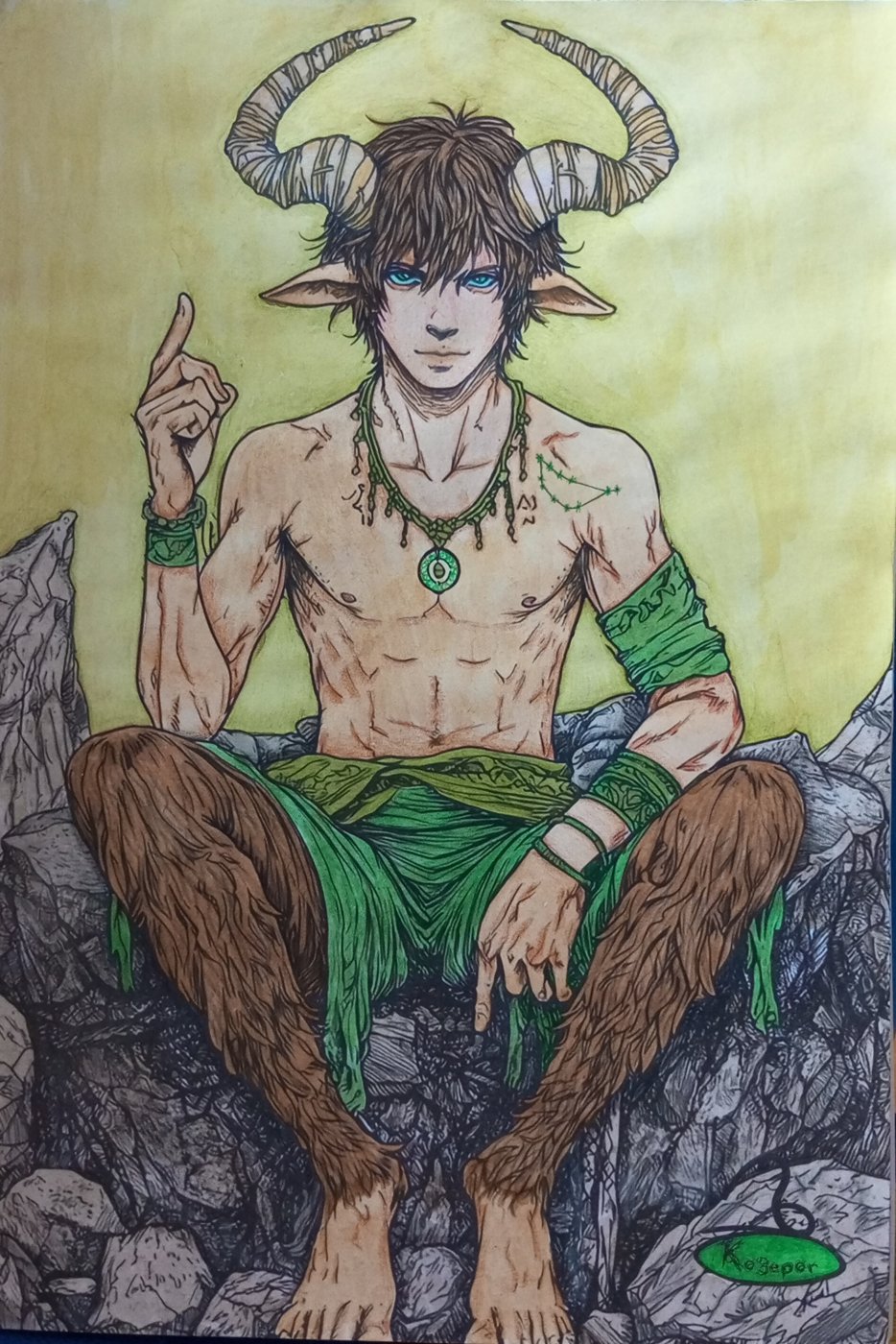 Козерог ( мальчик ) от Julia White