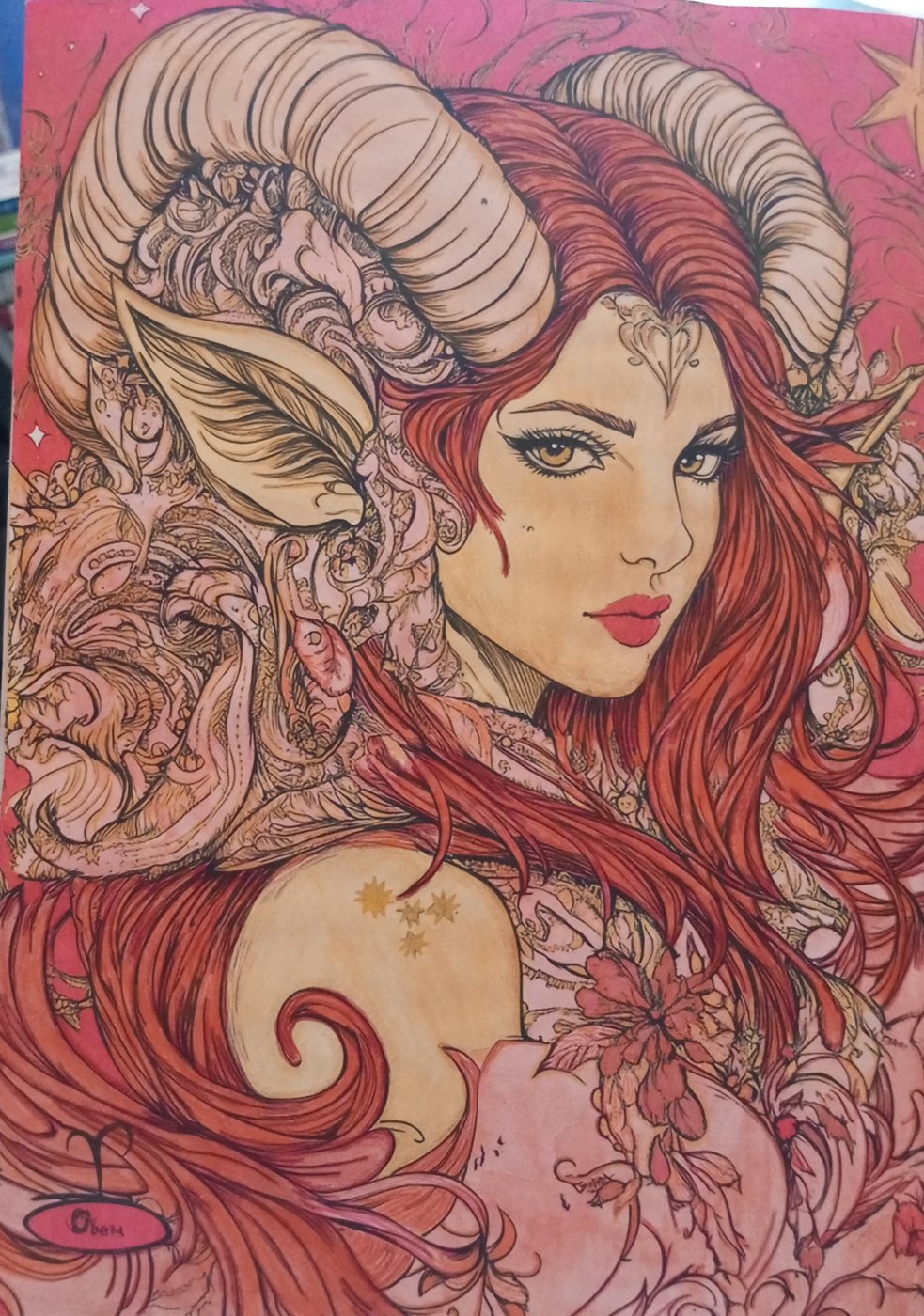 Овен ( девочка ) от Julia White