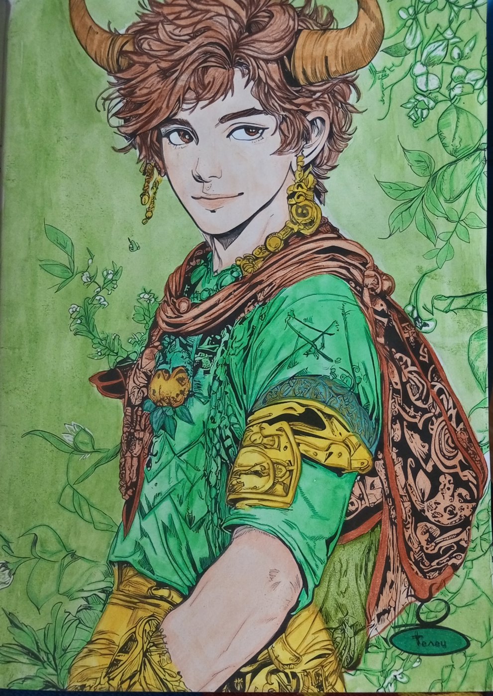 Телец ( мальчик ) от Julia White