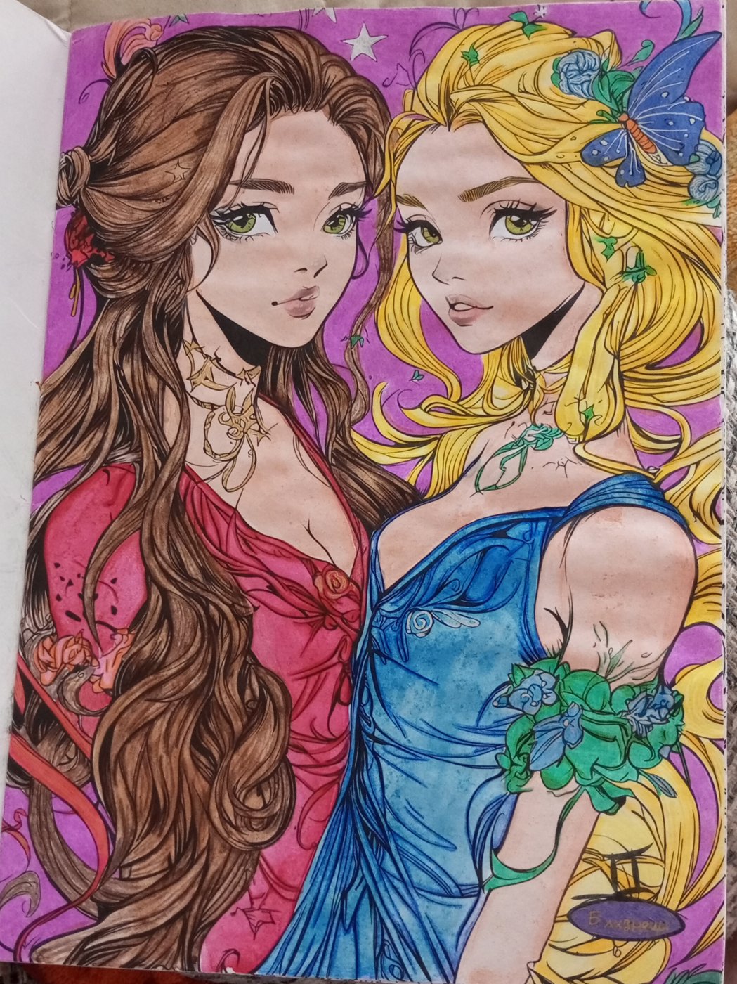 Близнецы ( девочки ) от Julia White