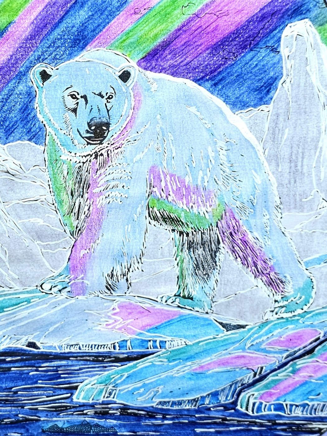 Белый медведь от ColorFun