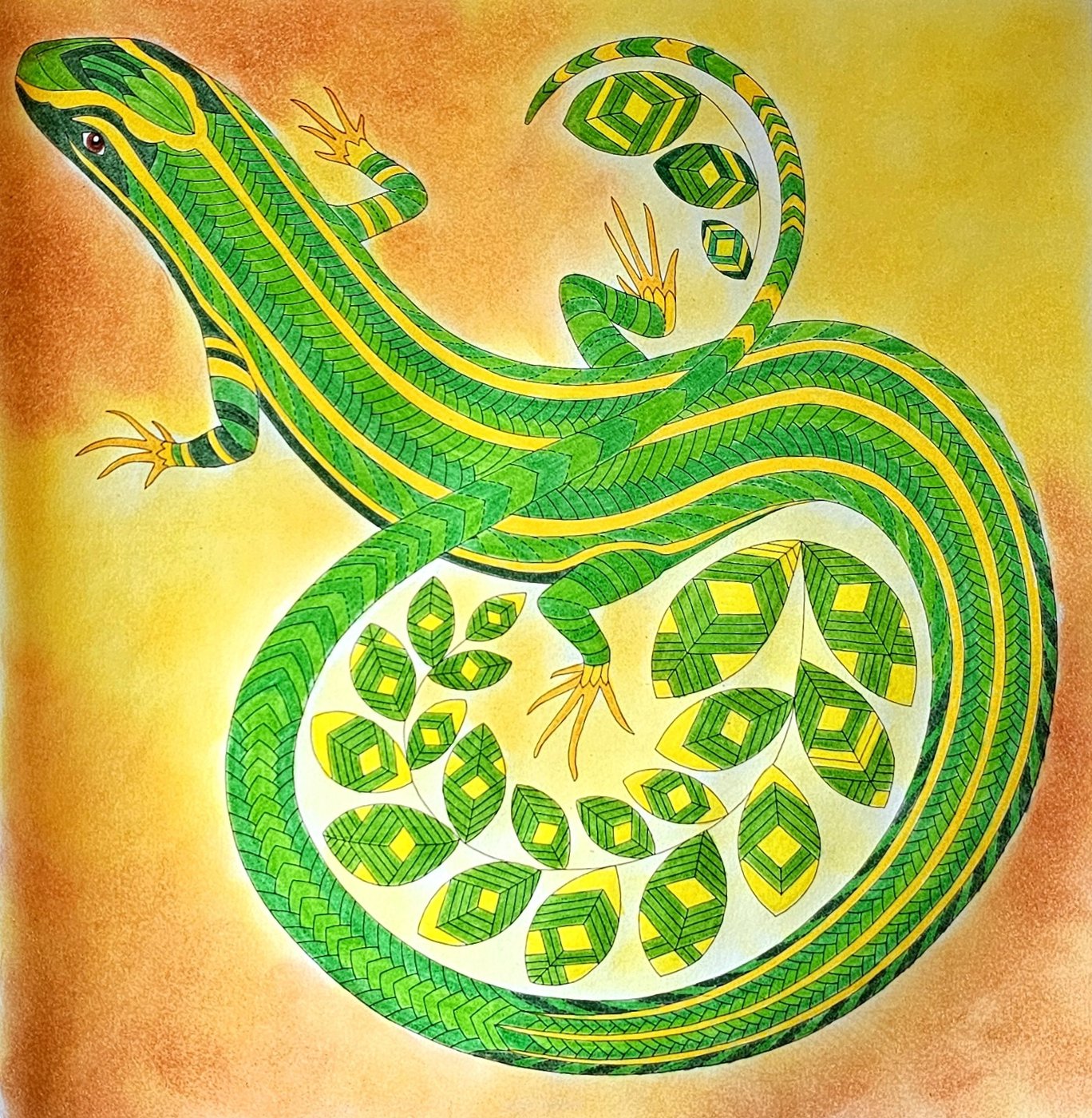 Ящерица от ColorFun