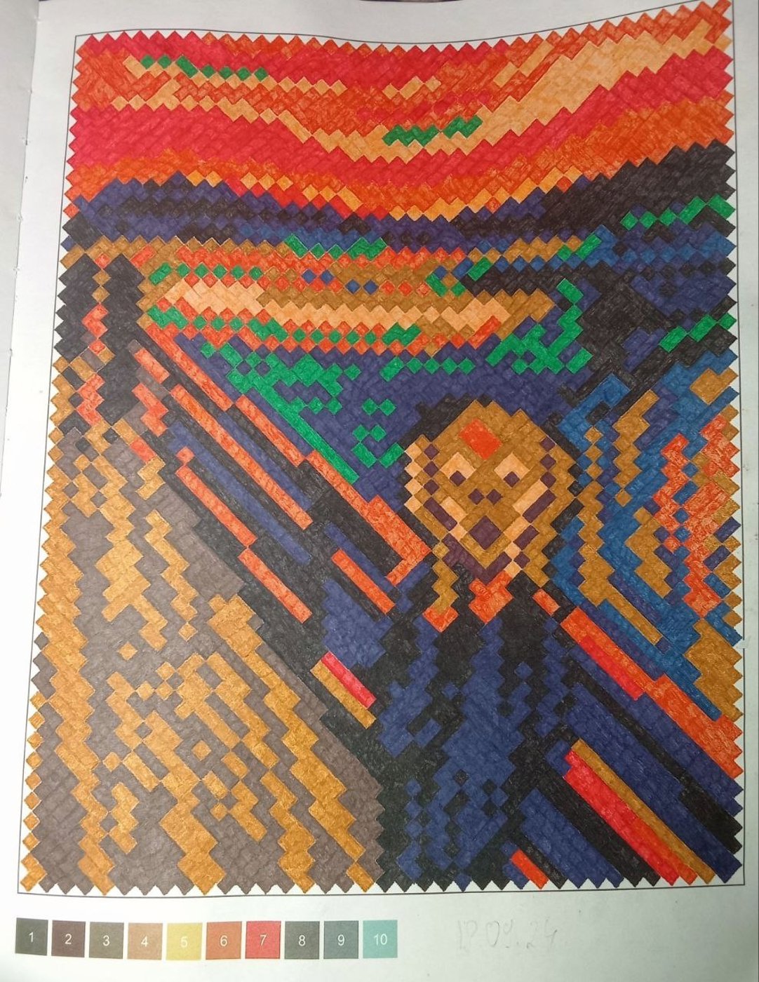 «Крик» (Эдвард Мунк) от Misha