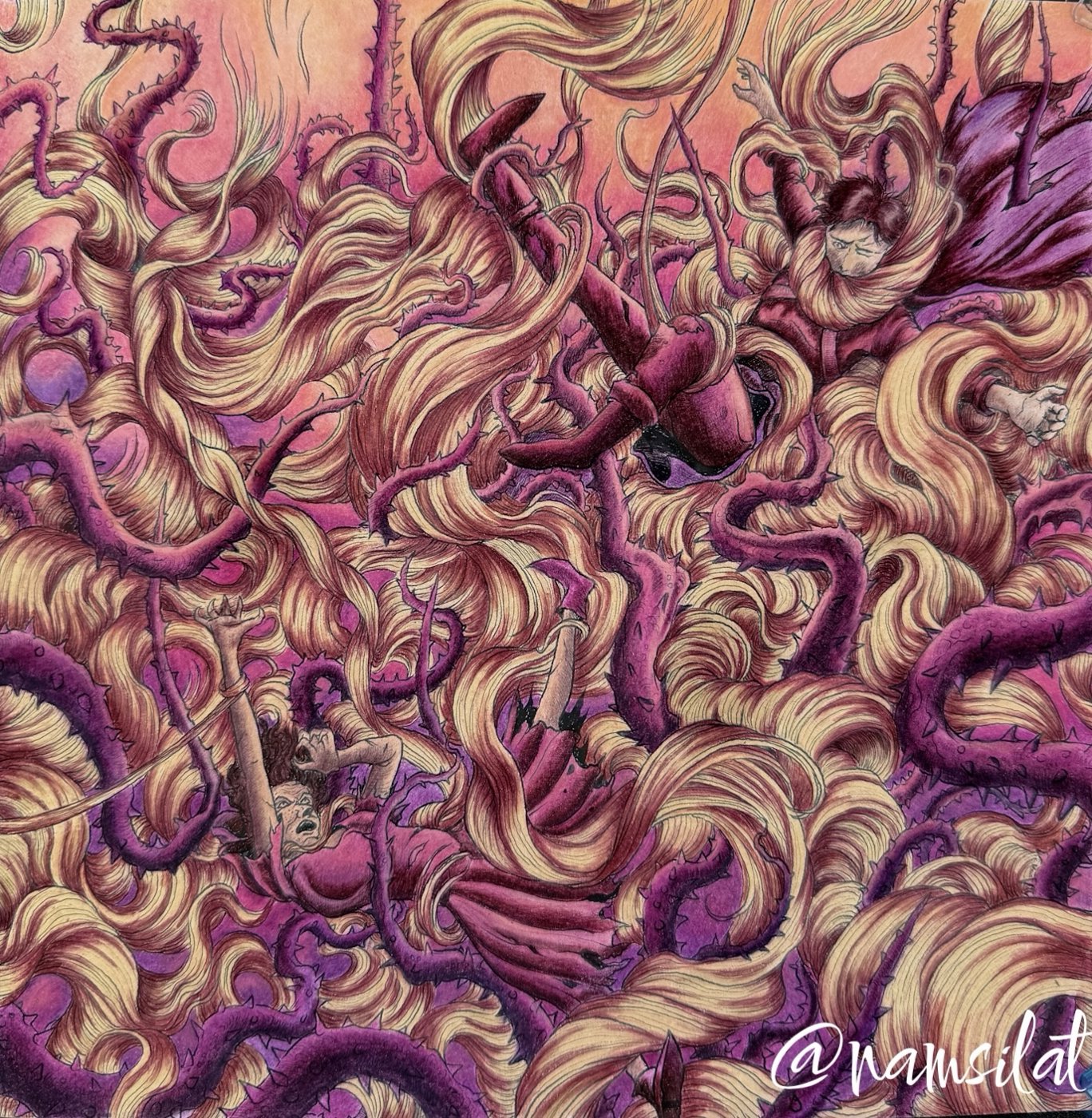 «The Snare of Hair» от Namsilat