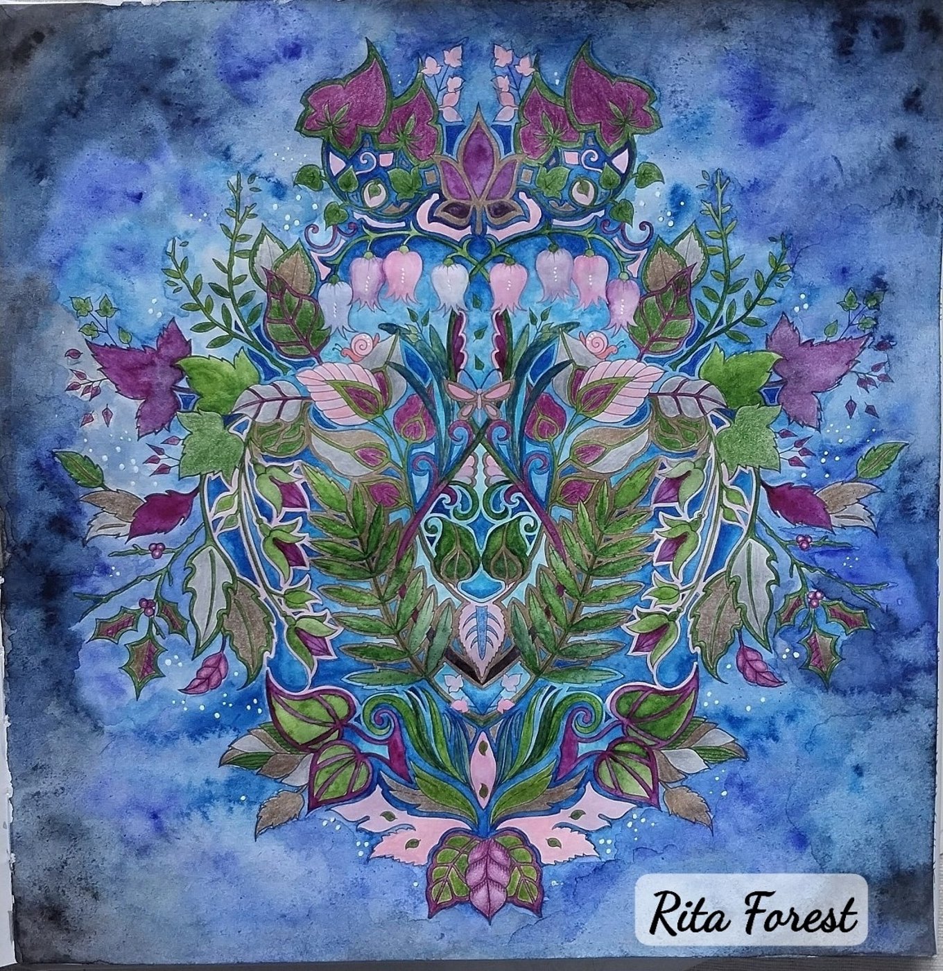 Джоанна Бэсфорд "Зачарованный лес" от Rita Forest