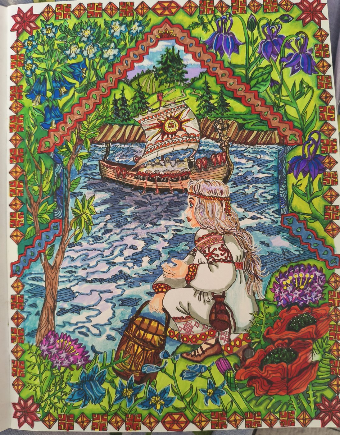 Работа от КраскиРаскраски